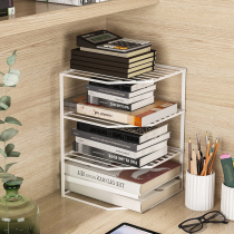 Desk finishing artifact student small bookshelf desktop book book storage rack multi-layer childrens picture book rack multifunctional