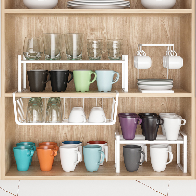 Household drain cup shelf rack water cup storage cup upside down glass cup put tea cup cabinet coffee multi-layer