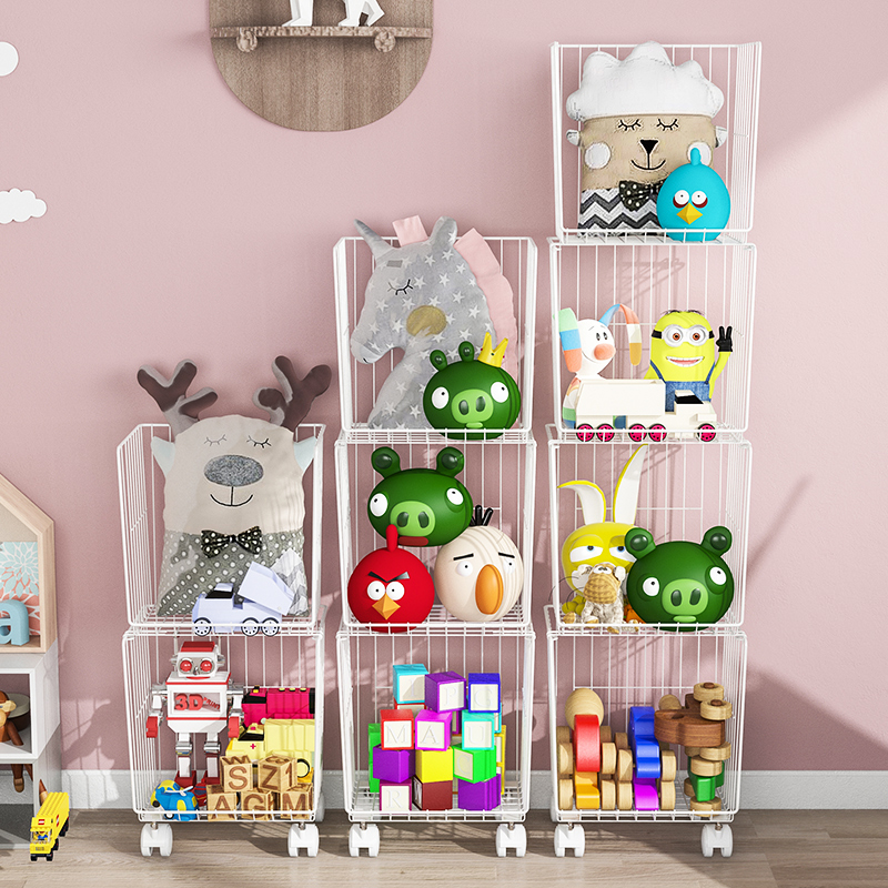 Toy storage layer rack rack storage cabinet bookshelf children's picture book rack one baby newborn baby kindergarten