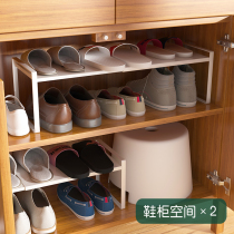 Door simple partition shoe cabinet partition shelf shoe shelf storage artifact space saving partition shoe holder shelf