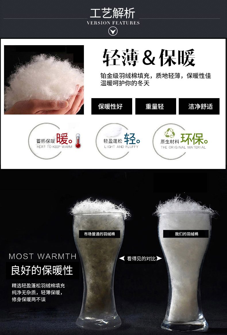 Áo chống phồng phiên bản Hàn Quốc của phụ nữ có đệm lót bằng vải cotton dài nhẹ áo khoác kaki lót lông nữ có mũ