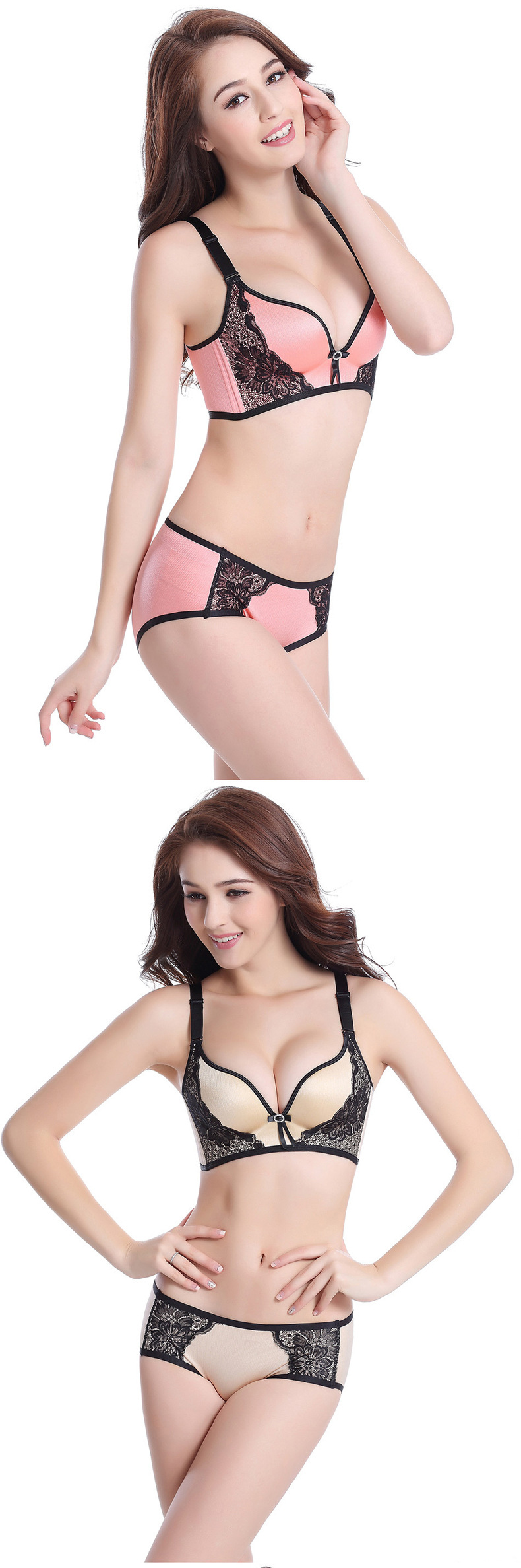 Kích thước lớn đồ lót bra nữ mỏng phần thoáng khí không có dấu vết không có vòng thép MM cộng với phân bón tăng cúp áo ngực tập hợp chị béo áo lót tạo khe