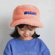 Fall and winter children plush fisherman hat and girl warm anti-cold hat Han baby boy fashion thicker pot tide