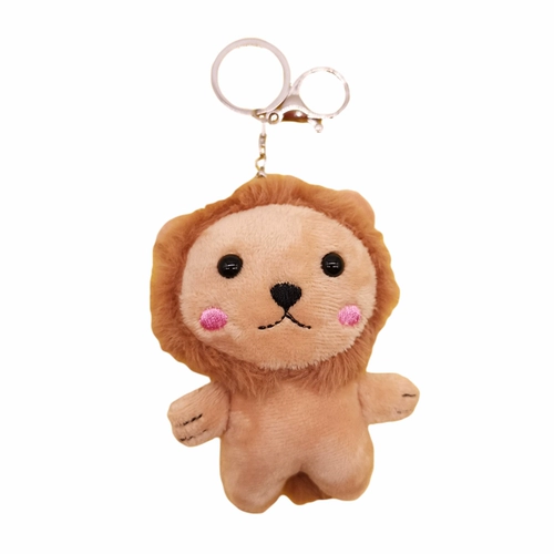 Мультяшная милая застенчивая подвеска, плюшевая кукла, ранец, рюкзак, небольшая сумка, лев