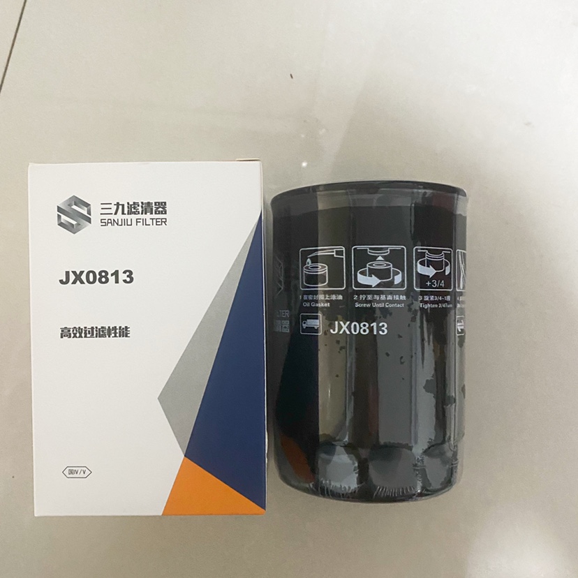 JX0813 Oil Filter High Efficiency Filtration Performance Oil Filter Core Oil Filter Hearts