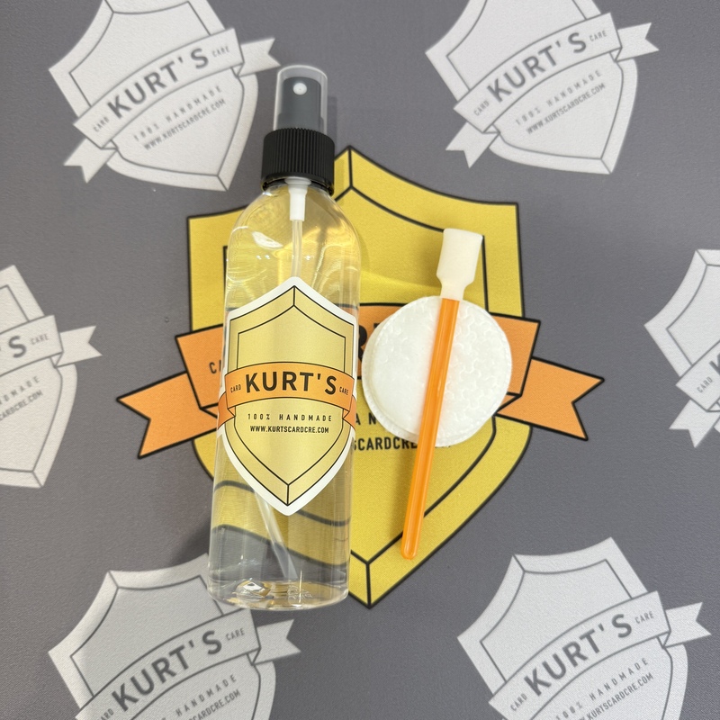 Kurt's Card Care Card Repair Spray Single Bottle, Indentation and Adhesive Separation, Edge Shaping, Cleaning and Maintenance