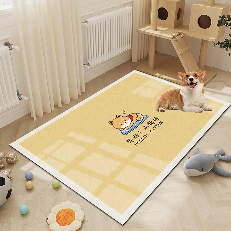 Pet Ground Mat Dog Cage Pad Raising Cat Adoptive Dog Exclusive Fencing Carpet Waterproof Anti-Urine Cat Cage Cat Sandmat Dog Mat-Taobao