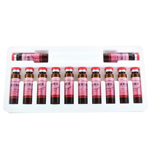 博祥 Раствор перорального раствора оленя 12 теплые почечные эссенции кровь питает кровь, питает остеофиты, дефицит мягкой крови колена и головокружение