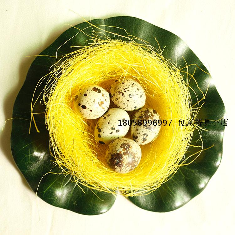 Masi vàng lụa mô phỏng chim yến chim yến Sáng tạo món ăn lạnh Ý món ăn trang trí món ăn Món ăn mát mẻ Muối khắc khuôn - Tự làm khuôn nướng khuôn kem