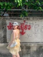 Fan Sui Sui/Rebel Sweetheart/Women's Summer 2026 New Skirt Halter Neck Short Skirt Suspender Dress