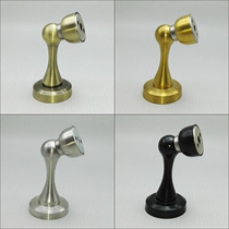 Perforated stainless steel suction door suction ground suction wall suction washroom door bumper with strong magnetic resistance against door blocking