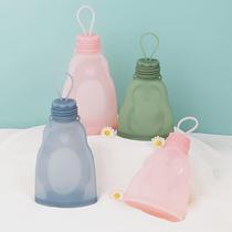 Cross-border silicone breast milk storage bag milk storage bag can be frozen and high temperature resistant milk storage bag food grade silicone repackaged new product
