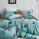 Aifeiyang thickened furry sheet quilt cover cotton four-piece set 140g weight platinum bedding dormitory bedding three