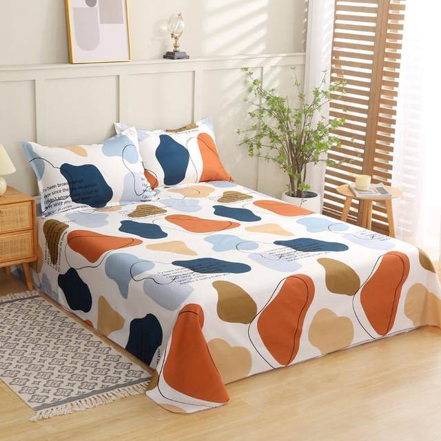 Single piece wholesale skin-friendly and hair-resistant comfortable and simple single and double street stall supply home dormitory multi-spec bedding