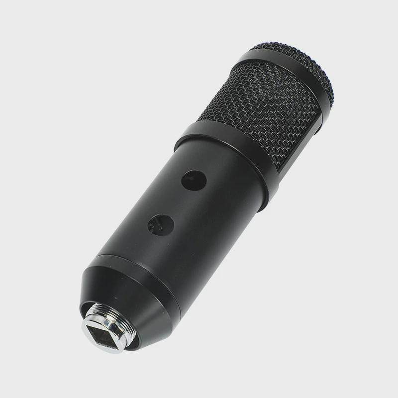 USB接口电容麦克风，圆管外壳无线直播话筒，音质与颜值兼备的选择