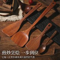 Wooden household rice spoon non-stick rice scoop special scoop unpainted wooden bamboo rice scoop rice cooker rice cooker