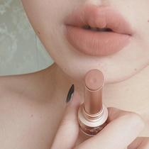 Original color nude feeling cool low saturation nude gray powder solid lip stick lipstick velvet matte whitening lipstick
