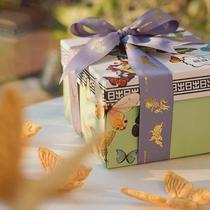 Taichung Sunrise Butterfly Crispy Gift Box 180g Miyahara Ophthalmology Tea Cream Biscuit Pastry Gift Box High-end
