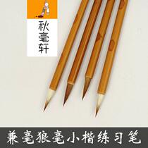 Beginner students calligraphy practice small regular script fly head small brush hairpin flower heart sutra spiritual flying sutra tracing red sutra copying pen wholesale