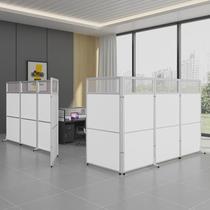 Office screen partition folding mobile workshop custom factory screen movable partition wall temporary blocking partition