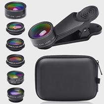 Mobile phone external high-definition camera mobile phone ultra-wide-angle external lens macro lens mobile phone high-definition three-in-one