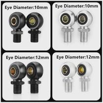 Suitable for motorcycles electric vehicles modified rear shock absorbers extended round head split fork head adapter rear fork converter