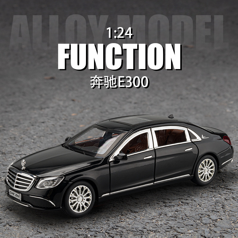 Mercedes-Benz Genuine E-Class E300L Simulation Model C-Class C260L Alloy Car Collectible Ornament for Boys