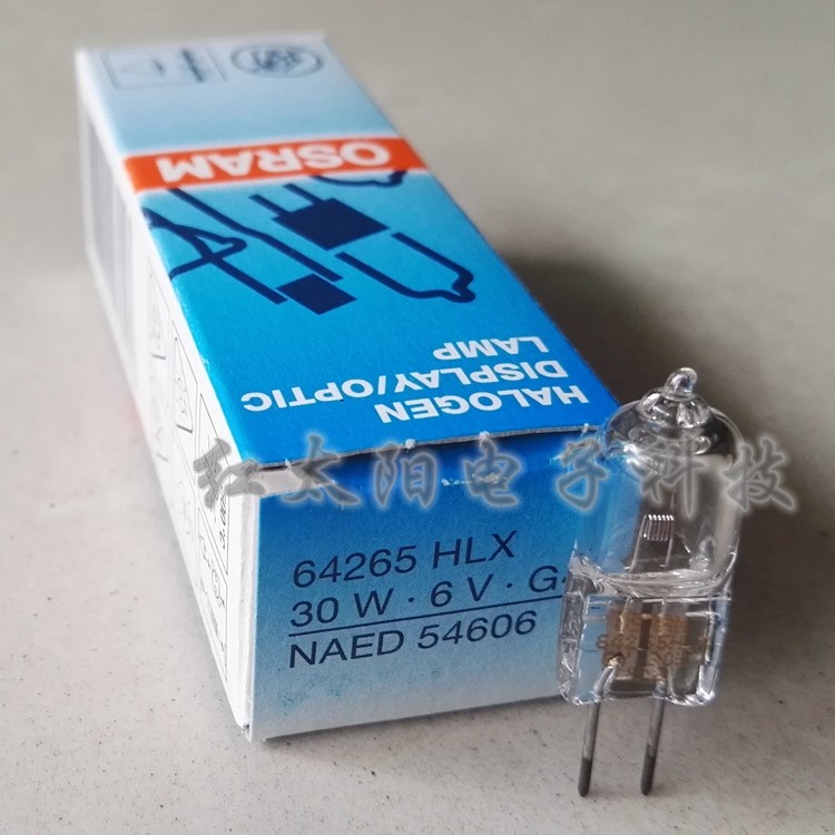 Imported Osram OSRAM 64265 6V30W G4 Microbulb Precision Instruments Lamp Pearl