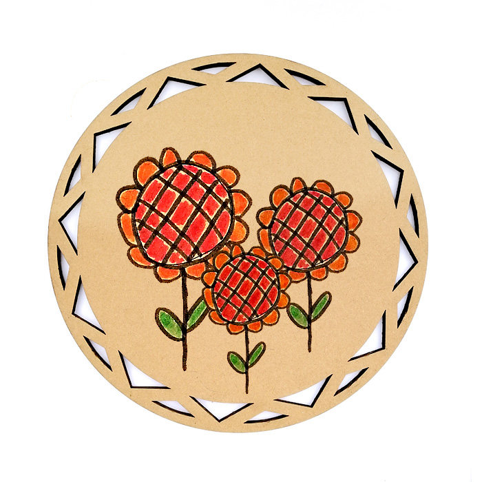 Creative Corridor Stairway Stairway Fine Art Works Display Ring Creations Handmade DIY Material Round Hollowed-out Cardboard-Taobao