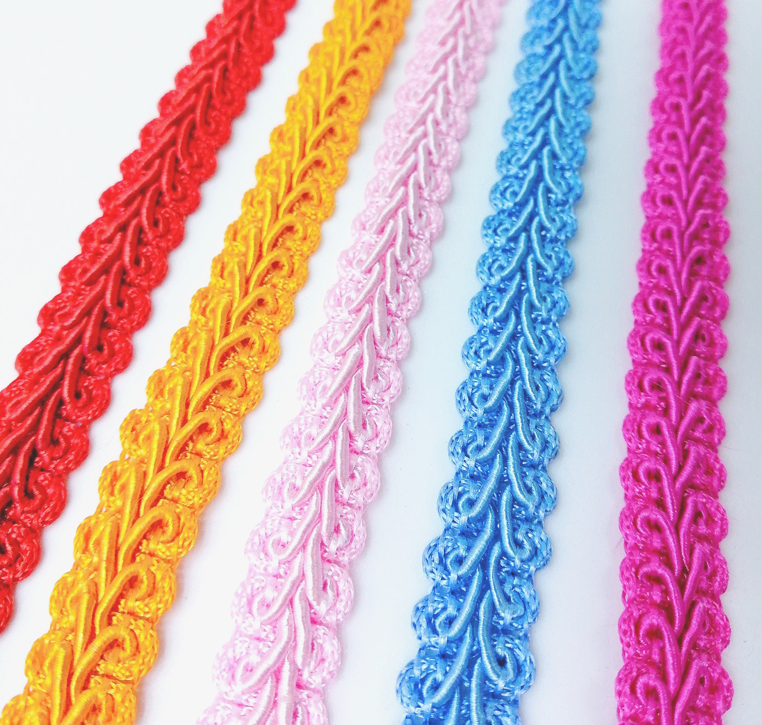 Valley Music Brand New Braid Eu Wind Kindergarten Handcrafted DIY Material Colorful Centipede Lace Environment Arrangement Wrapping