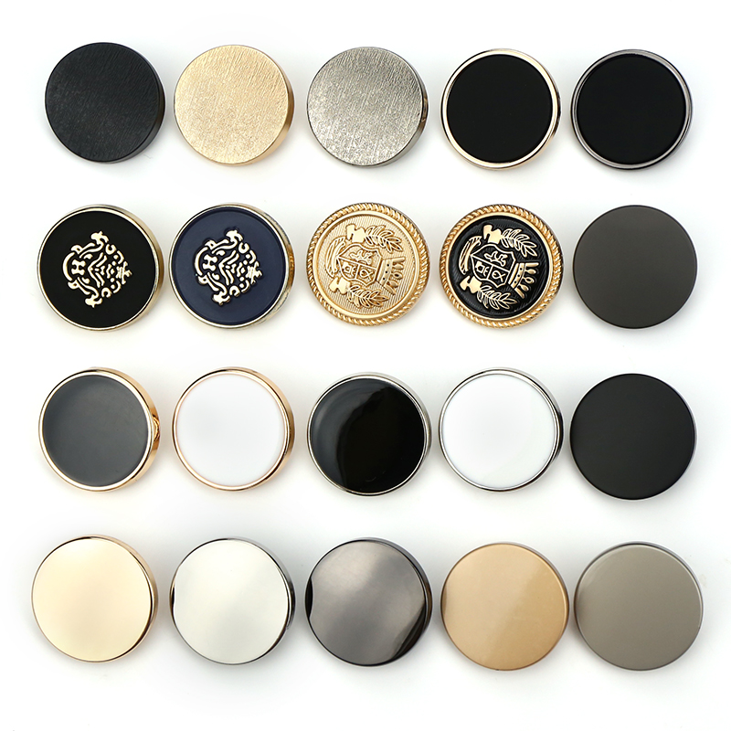 Button women's clothes button accessories suit button high-grade metal button men's and women's shirt button small button coat suit pants button
