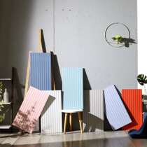 Net red Nordic Macaron three-dimensional wave surface tile 300X600MM bathroom kitchen background wall floor tile