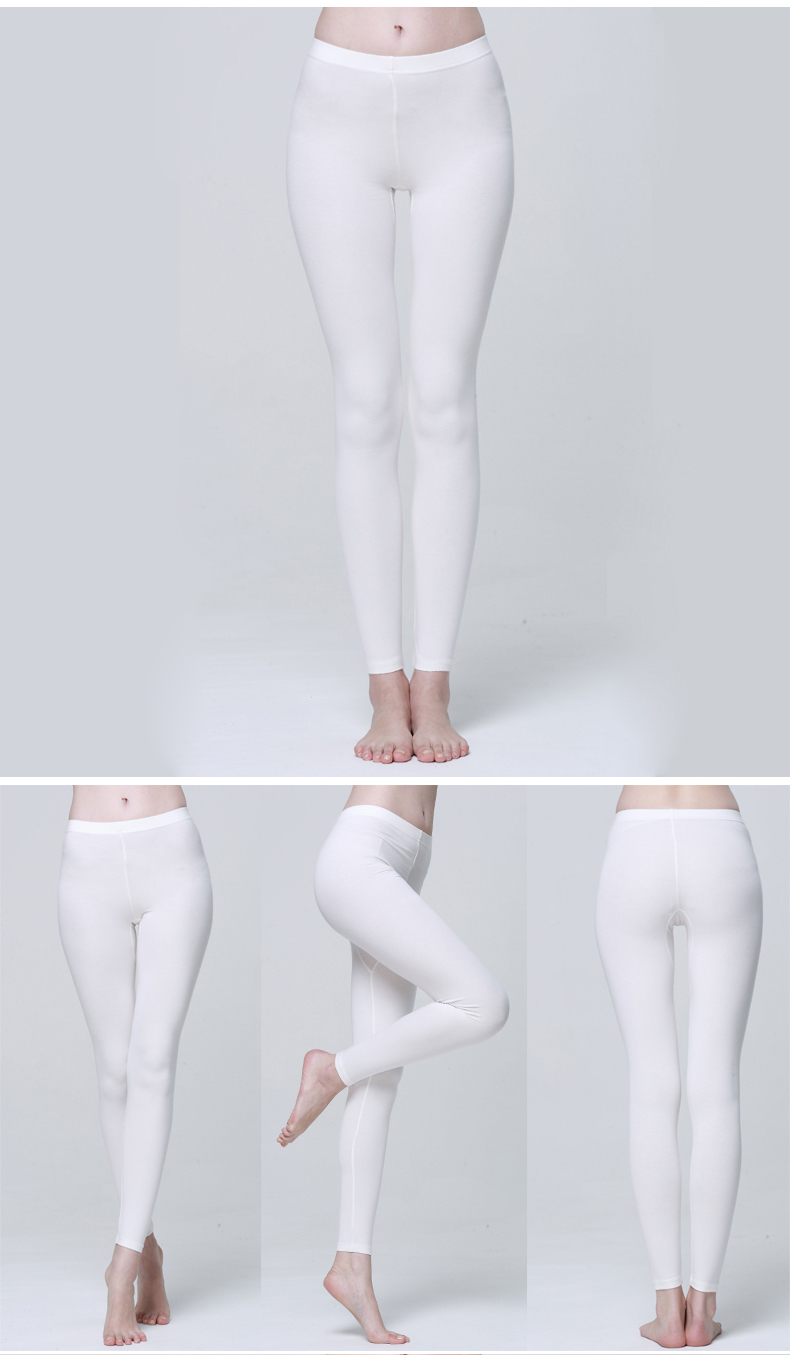 Pantalon collant simple en coton - Ref 775793 Image 26