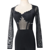 Демисезонный лонгслив, элитная практика, делается под заказ, с открытой спиной