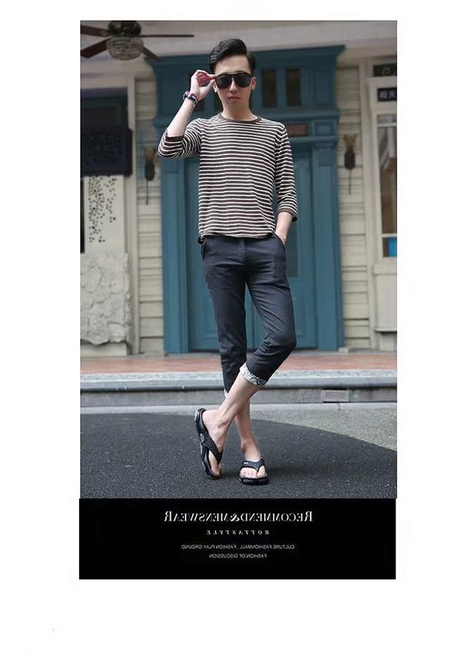 Dép nam mùa hè kéo dép nam phiên bản Hàn Quốc của giày dép đế xuồng cỡ lớn - Giày thể thao / sandles dép bitis nam quai hậu