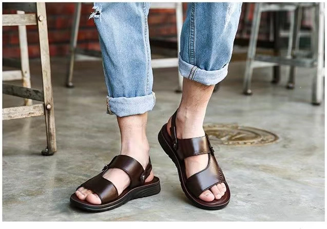 [Mềm] [Giày đi biển] Mùa hè đầu tiên dép nam mới - Giày thể thao / sandles