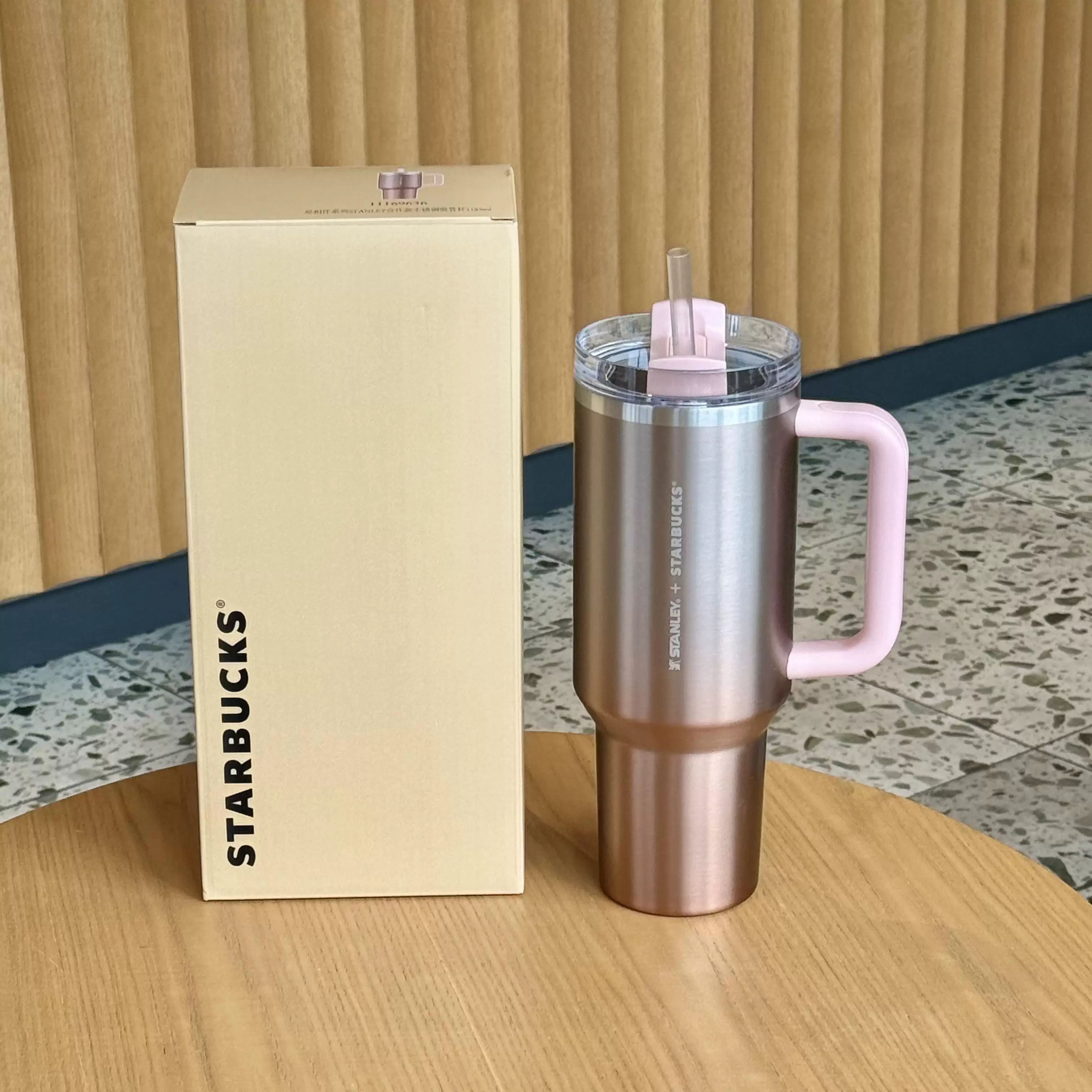 Starbucks, стеклянная трубочка для Дня святого Валентина, термос со стеклянной колбой