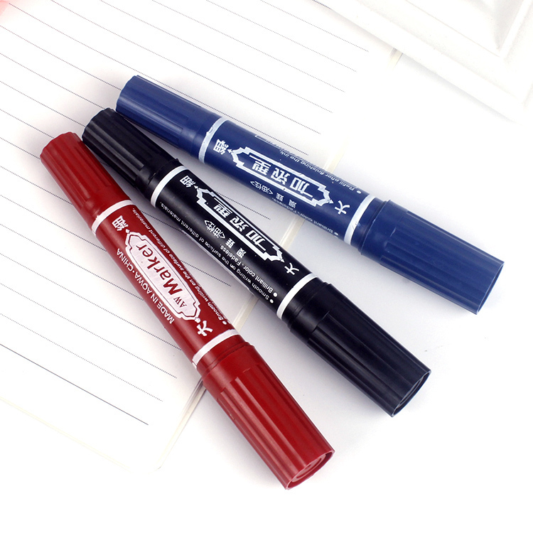 Oily Debit Pen Large Double Head Macpen Hook Line Pen Children Hand Painted Painted Painting Pen Children Fine Art Tools