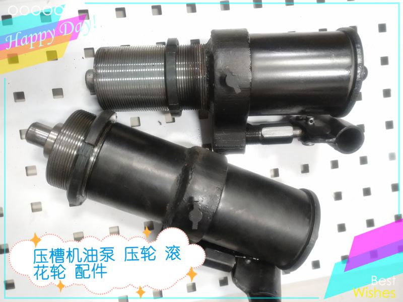 Shandong electric groove machine oil pump pressure wheel knurled wheel groove roller accessories faffle pressure 100 pipe mold