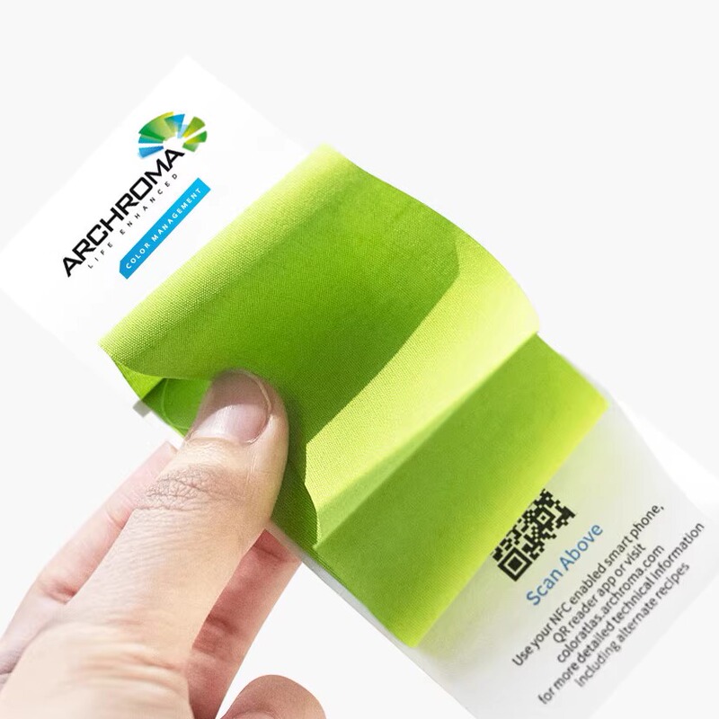 Original Archroma Color Card Atlas Brand Color Card Single Sheet (Buy Color Card and Get Qtx Document)