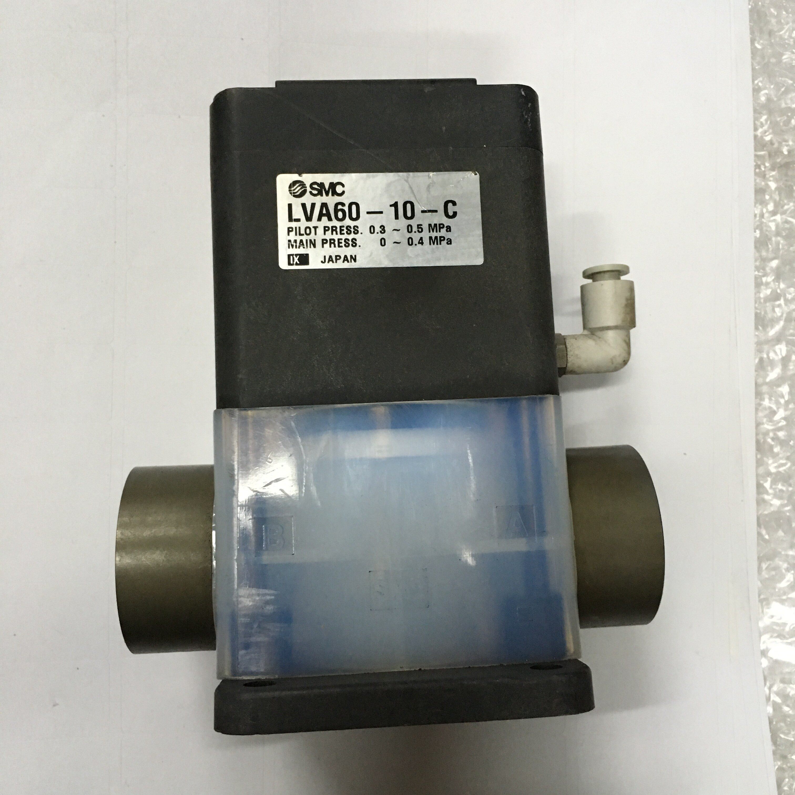 LVA60-10 - C original used machine removal parts SMC acid resistant chemical valve