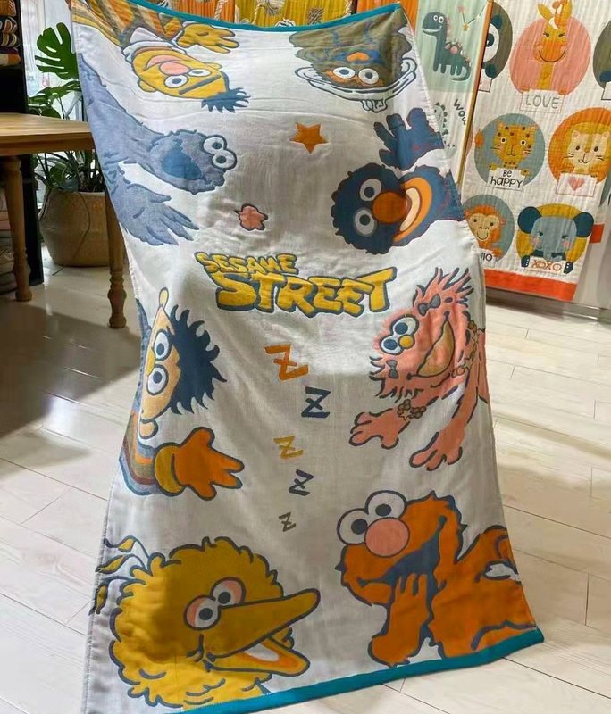 Japanese-Style Cartoon Four-Layer Washed Gauze Bath Towel, Pure Cotton, for Adults and Children, Lint-Free, Absorbent, Salted Egg Superman 76*160 Japanese-Style Cartoon Four-Layer Washed Gauze Bath Towel, Pure Cotton, for Adults and Children, Lint-Free, Absorbent, Salted Egg Superman 76*160