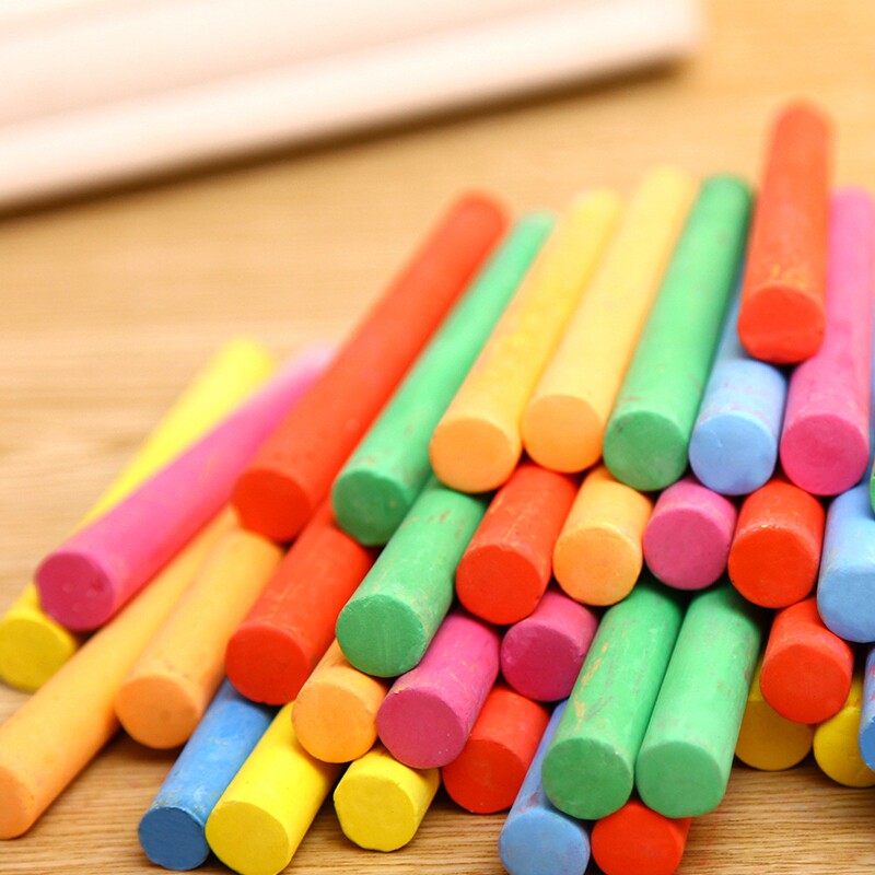 Colorful chalk chalk children's chalk blackboard home children's teaching teacher blackboard special chalk