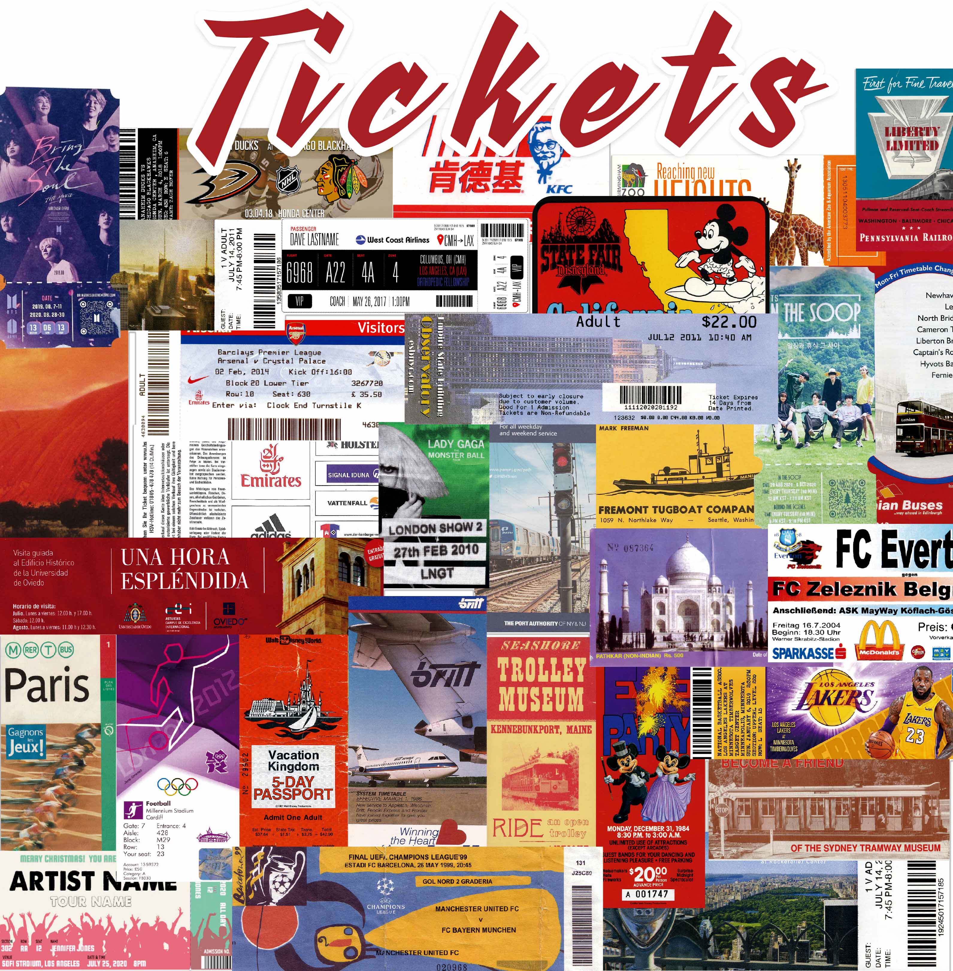 European and American retro commemorative bills travel nostalgic ticket scenic spot ticket stickers suitcase suitcase computer decoration - Taobao