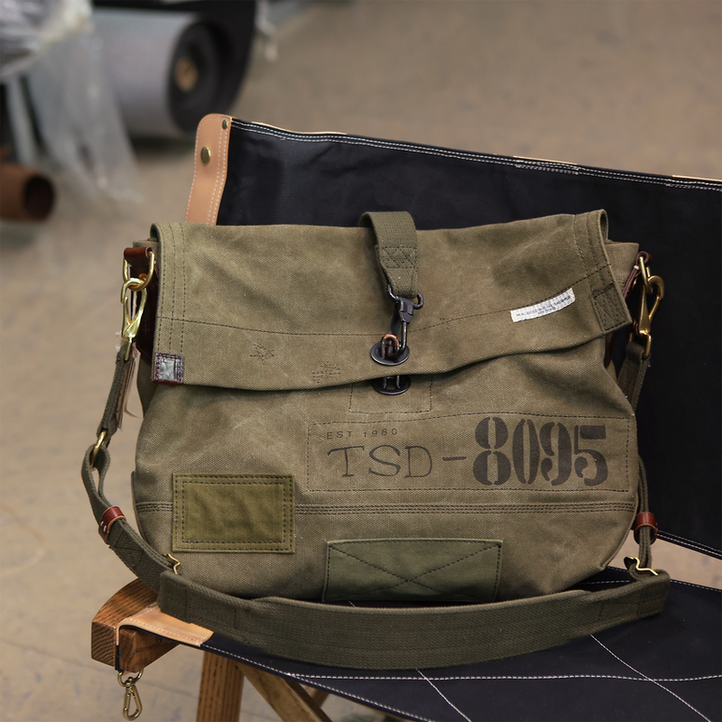 Tsd/New Style Leather Goods Classic Retro Versatile Crossbody Bag Shoulder Bag Canvas Bag Men's Bag 8744 Tsd/New Style Leather Goods Classic Retro Versatile Crossbody Bag Shoulder Bag Canvas Bag Men's Bag 8744