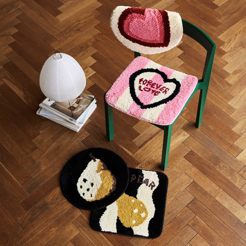 Moot anti-slip tuft chair cushion home Four Seasons office Anti-cool for long sitting butt cushion student multifunction cushion-Taobao