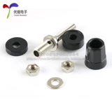 Разъем типа «банан» M4 * 36, проводка из чистой меди, разъем 4 мм, разъем «банан», 20 А, клемма проводной линии, штекер типа «банан», заземляющий штырь