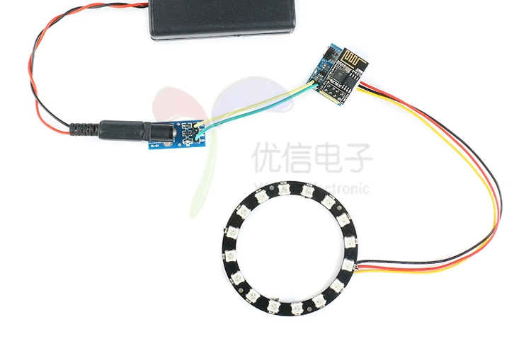 [Uxin Electronics] Mô-đun đèn LED ESP8266 ESP-01 ESP-01S WS2812 RGB