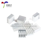 Радиатор 8,8*8,8*5 мм (черный/серебряный) Высококачественный маленький радиатор