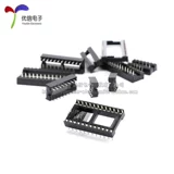 Мескоя сиденье Круглый отверстие IC сокет 6p 8p 14p 16p 16p 20p 24p 28p 40p 40p Узкие корпусы.